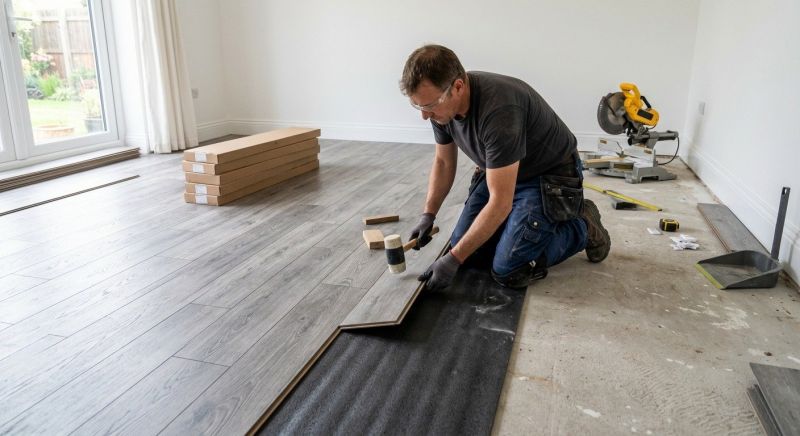Laminate Floor Installation in Travis Afb, CA
