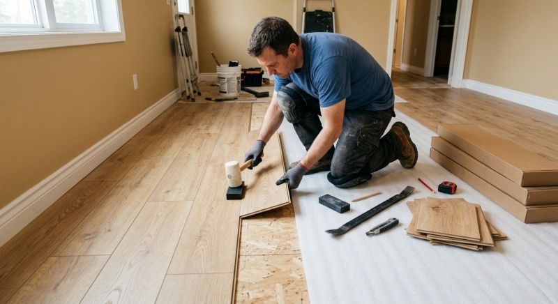 Laminate Floor Remodeling in Concord, CA