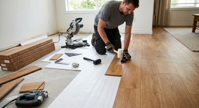 Laminate Floor Replacement in Danville, CA