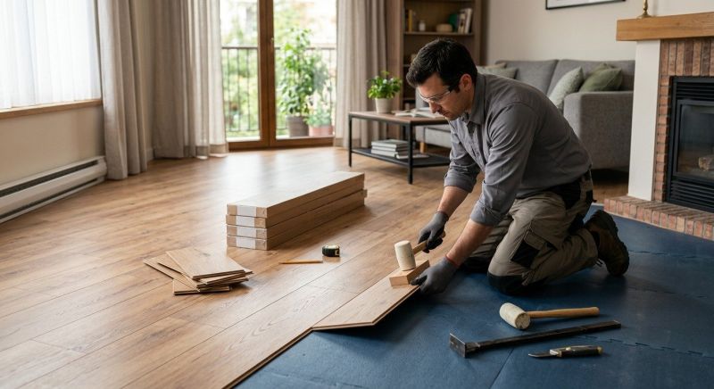 Laminate Floor Replacement in Lafayette, CA