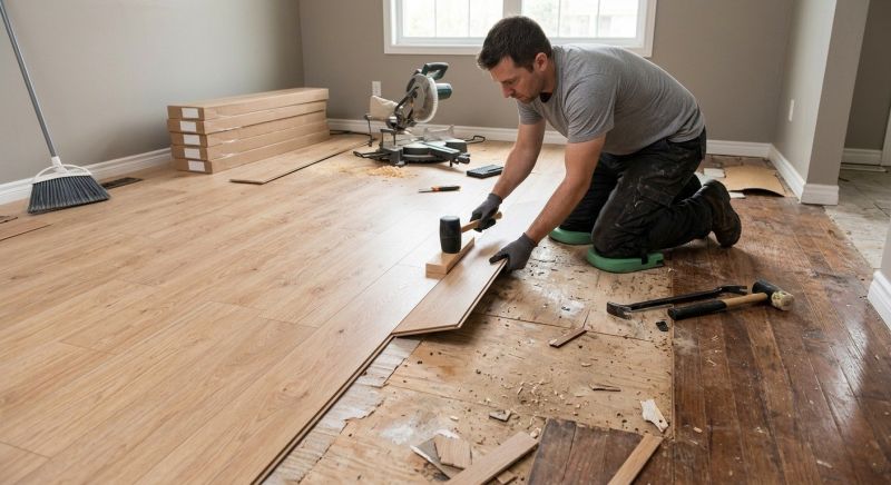 Laminate Floor Replacement in Travis Afb, CA