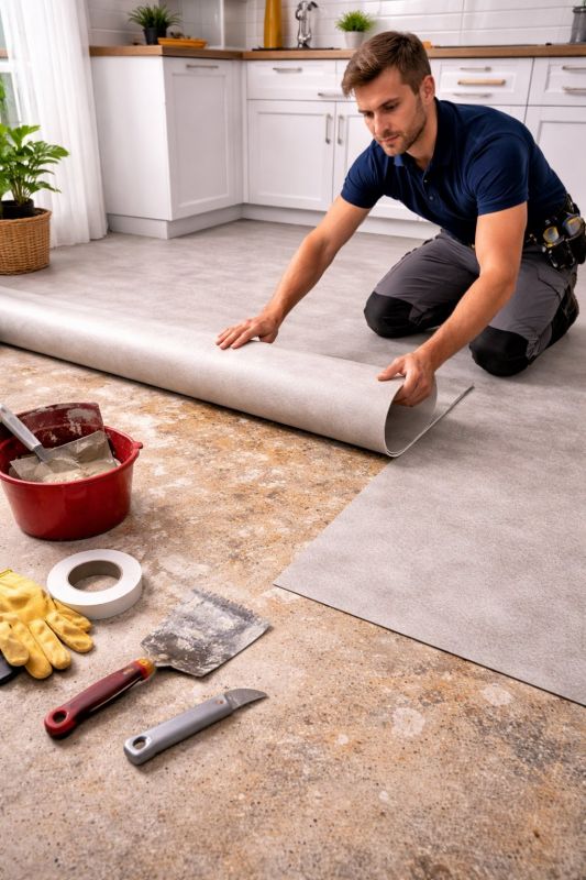 Linoleum Floor Installation in Richmond, CA