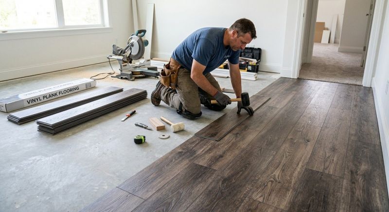 Linoleum Floor Installation in San Pablo, CA