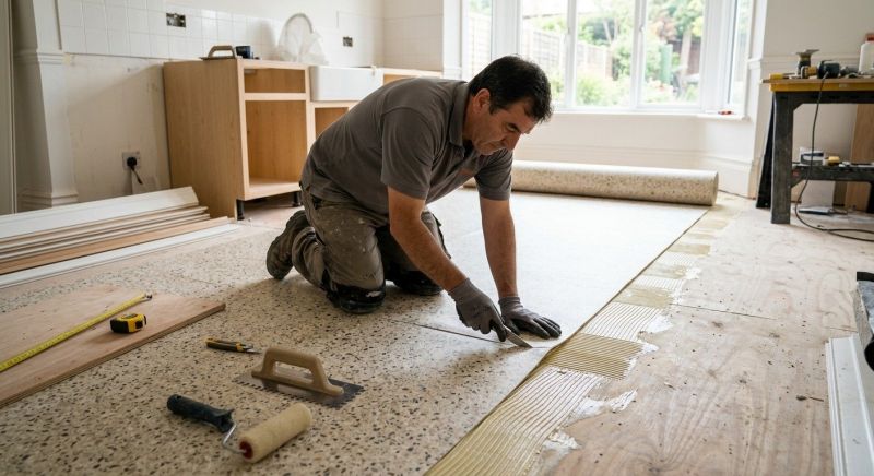 Linoleum Floor Installation in Vallejo, CA