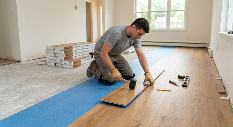 Lvt Flooring Installation in Castro Valley, CA