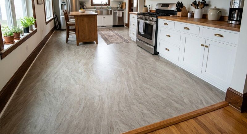 Sheet Linoleum Installation in Berkeley, CA