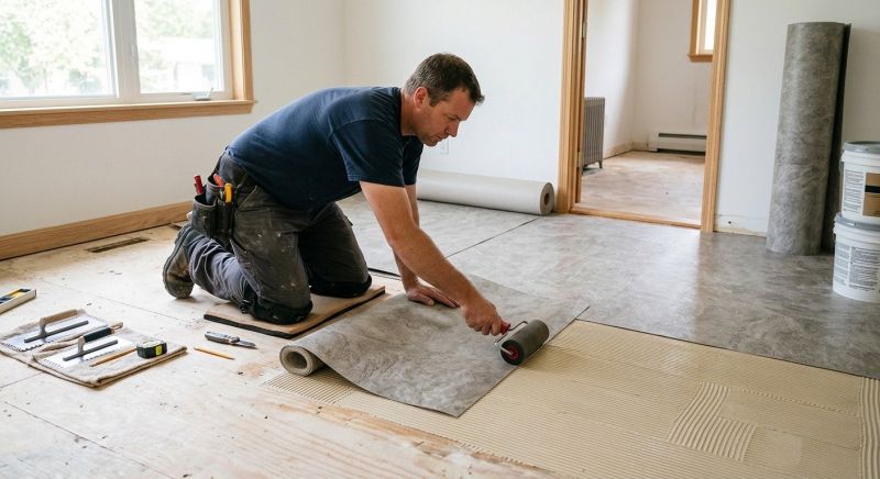 Sheet Vinyl Installation in Albany, CA