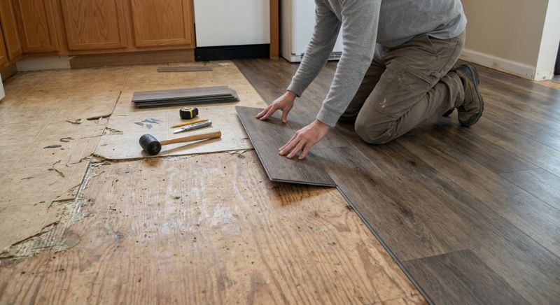 Vinyl Floor Replacement in Concord, CA