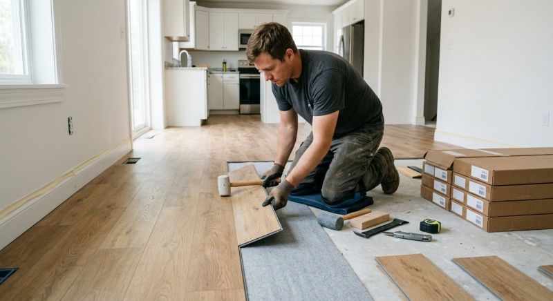 Vinyl Plank Floor Installation in Concord, CA