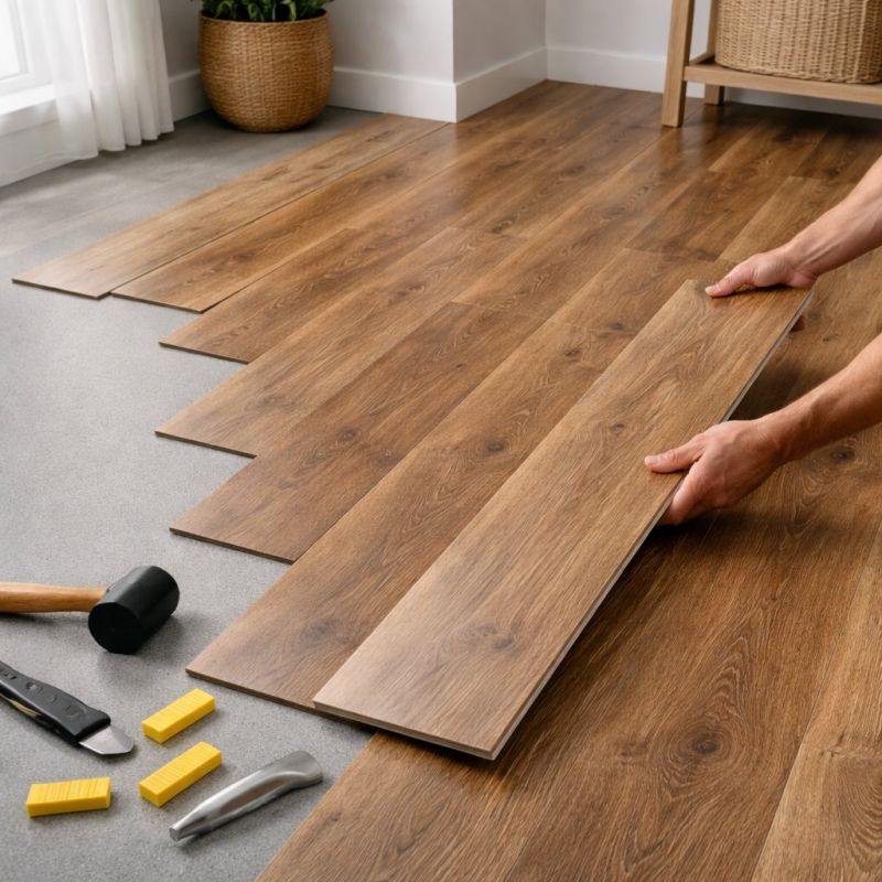 Vinyl Plank Floor Installation in Concord, CA