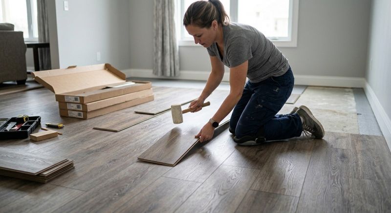 Vinyl Plank Floor Installation in Concord, CA